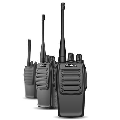 Walkie Talkie de alta potência com 3,7V de tensão operacional e 16 canais de armazenamento perfeito