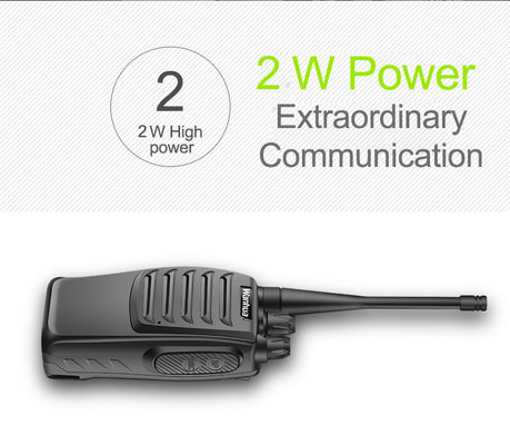 Intercomunicador universal Wanhua WH27E Walkie Talkie 16 canais para comunicação versátil
