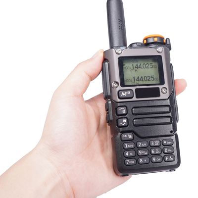 Restaurante Hotel Intercom VHF UHF Walkie Talkie portátil com 1600mAh Bateria de íons de lítio