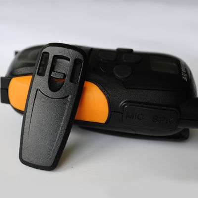 Walkie-talkie portátil de banda dupla VHF UHF rádio digital portátil com interfone a bateria completa