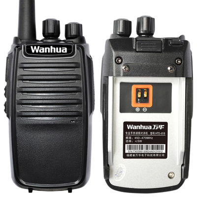 Rádio portátil UHF/VHF de longo alcance de alta potência de 5W Walkie Talkie Manufacture