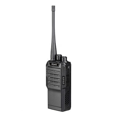 2000mAh Capacidade da bateria Dual-Band Walkie Talkie para Hotel e Outdoor 5W 400-470MHz