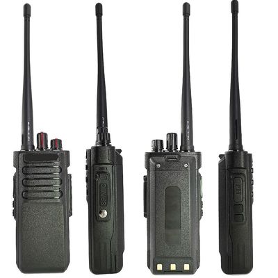 Modas Rádio portátil Walkietalkie VHF UHF Intercoms analógicos 10W Walkie Talkies IPX7