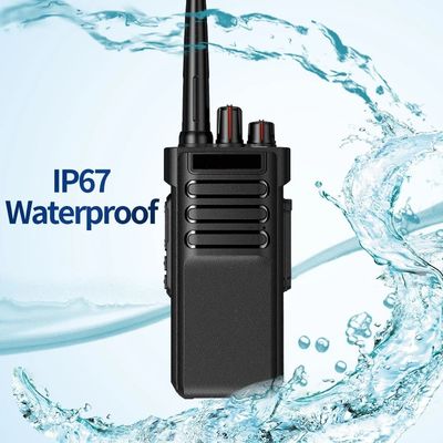 Modas Rádio portátil Walkietalkie VHF UHF Intercoms analógicos 10W Walkie Talkies IPX7