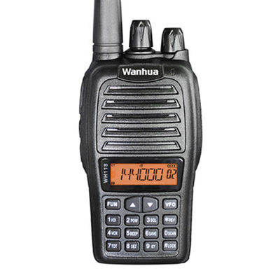 Wanhua WH118 Rádio portátil de banda dupla 189g Walkie Talkie para comunicação de longa distância