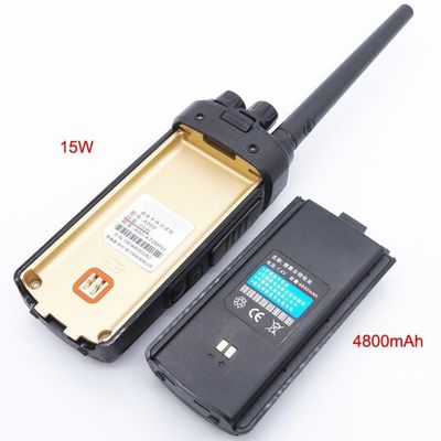 Walkie Talkie de longa distância com função GPS e 4G IP Tipo de radiofrequência VHF UHF