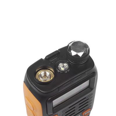 128 canais de armazenamento Walkie Talkie à prova d'água 5 watts Two Way Mobile Dual Band Radio