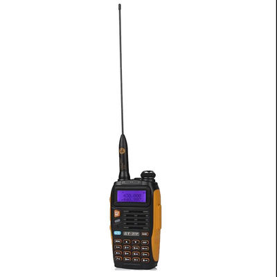 128 canais de armazenamento Walkie Talkie à prova d'água 5 watts Two Way Mobile Dual Band Radio