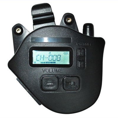 400-470 MHZ Lâmpada de canal de alto-falante Tecnologia Walkie Talkie preto com 2-20km Talk Range