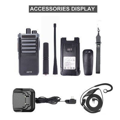Faixa de frequência 400-470MHz Professional Walkie Talkie com WiFi e design à prova d'água