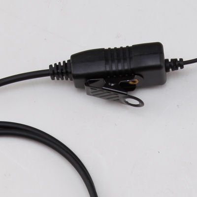 OEM Logotipo PTT Tubo acústico de ar fone de ouvido para Walkie Talkie Headset de rádio portátil