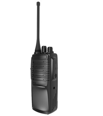 Walkie Talkie preto com potência de saída de 2W e compatibilidade com Zello Motola Wanhua Compatível