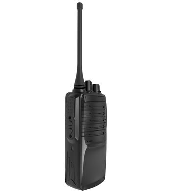 Walkie Talkie preto com potência de saída de 2W e compatibilidade com Zello Motola Wanhua Compatível