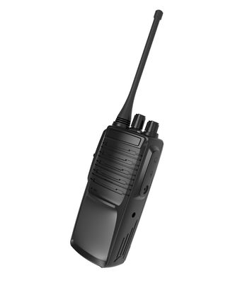 Walkie Talkie preto com potência de saída de 2W e compatibilidade com Zello Motola Wanhua Compatível