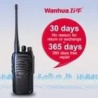 Radiofrequência de longa distância Walkie Talkie preto de duas vias para atividades ao ar livre