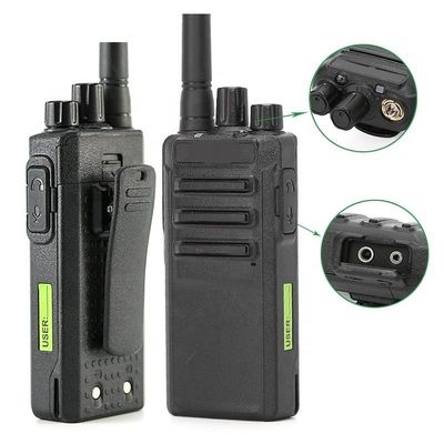 128*60*33mm Walkie Talkie UHF Transmissor de rádio bidirecional para faixa de frequência 400-470MHz