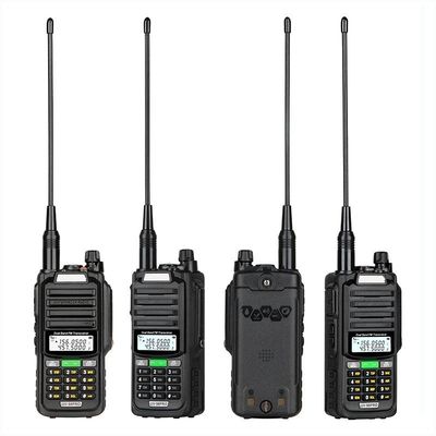 128*60*33mm Walkie Talkie UHF Transmissor de rádio bidirecional para faixa de frequência 400-470MHz