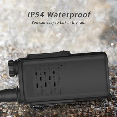 Terminal portátil de estilo 5W de banda dupla UHF Ham Walkie Talkie para comunicação de intercomunicadores