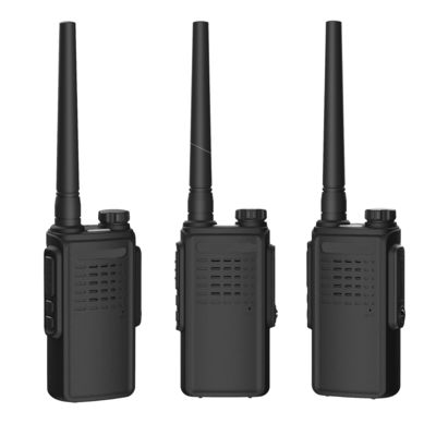 Terminal portátil de estilo 5W de banda dupla UHF Ham Walkie Talkie para comunicação de intercomunicadores