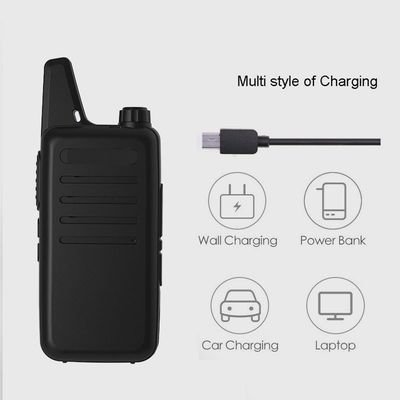 Rádio portátil Vhf melhor bf VTC2 Long Range Mini Two Way Radio 400-470mhz Walkie Talkie