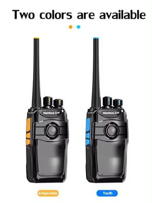 Sistema de intercomunicação Walkie Talkie portátil para bancário 103*61*33MM 16 canais de armazenamento