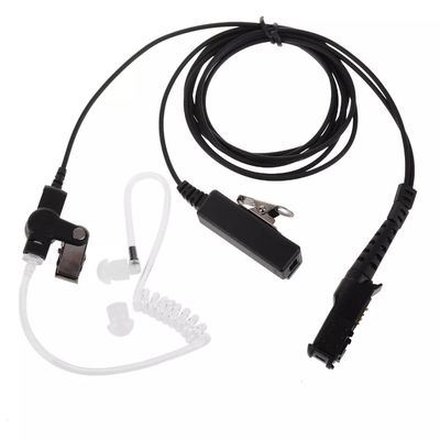 Mofo privado sem tubo de ar PPT fone de ouvido com fio para P6600 P6620 XPR3300 XPR3500 Radio Comunicador Headset
