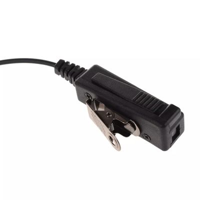 Mofo privado sem tubo de ar PPT fone de ouvido com fio para P6600 P6620 XPR3300 XPR3500 Radio Comunicador Headset