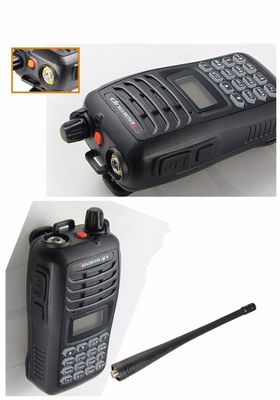 O mais poderoso walkie talkie T550 VHF/UHF com potência de saída de 4W e 16 canais de armazenamento