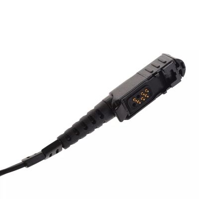 Mofo privado sem tubo de ar PPT fone de ouvido com fio para P6600 P6620 XPR3300 XPR3500 Radio Comunicador Headset