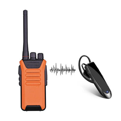 Walkie Talkie portátil A8 Kids com 5W de potência de saída e intercomunicadores resistentes à água