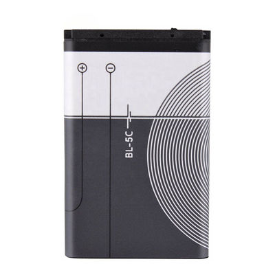 Baterias recarregáveis de telemóvel BL-5C Liion para Nokia 6600 6230 3650 E50 N70 1100 6268 E70 3.7V 1020mAh