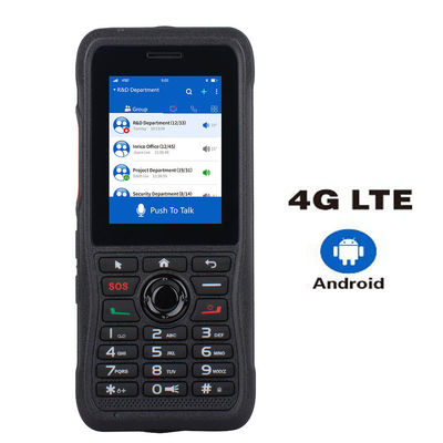 Rede 4G Rádio de duas vias Zello T310 Rugged 4G Poc Telefone Móvel com teclado pequeno de 2,4 polegadas