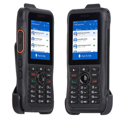 Rede 4G Rádio de duas vias Zello T310 Rugged 4G Poc Telefone Móvel com teclado pequeno de 2,4 polegadas