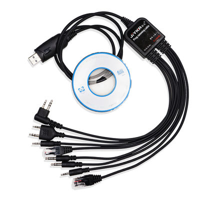 Multifunção 8 em 1 cabo de programação USB para Baofeng UV5R UV82 TYT Yaesu Walkie Talkie