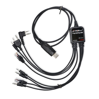 Multifunção 8 em 1 cabo de programação USB para Baofeng UV5R UV82 TYT Yaesu Walkie Talkie