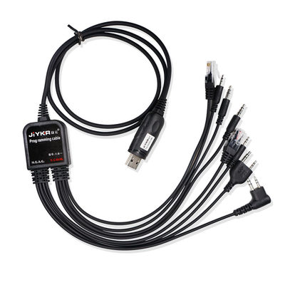 Multifunção 8 em 1 cabo de programação USB para Baofeng UV5R UV82 TYT Yaesu Walkie Talkie