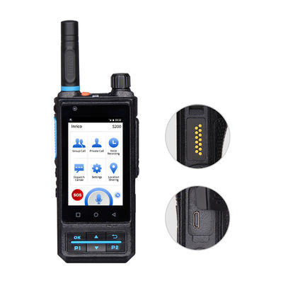 S200 4G LTE 3,1 polegadas Smartphone com ZELLO Real-PTT 4000mAh Walkie Talkie telefone celular