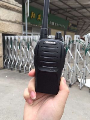 Frequência UHF Tipo 2W Potência de saída Wanhua WH27 Walkie-Talkie Radios
