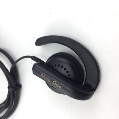 Walkie Talkie fones de ouvido com fio em preto e compatível com Motorola GP328 GP340 GP380