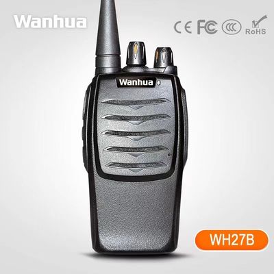 Rádios Walkie-Talkie UHF de 2W para personalização e comunicação de longo alcance Wanhua WH27G