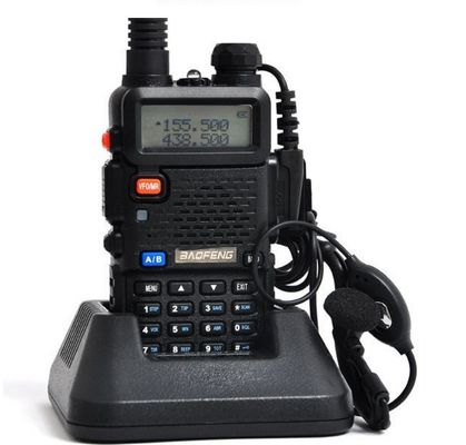 Drop Shipping 3-5km Portátil Baofeng UV5R UV5R UV-5R UV5R Walkie Talkie portátil