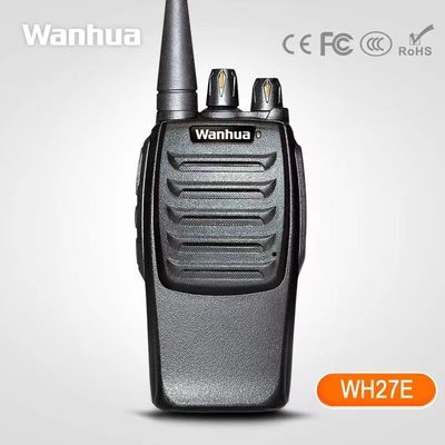 Rádios Walkie-Talkie UHF de 2W para personalização e comunicação de longo alcance Wanhua WH27G