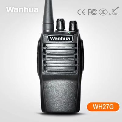 Rádios Walkie-Talkie UHF de 2W para personalização e comunicação de longo alcance Wanhua WH27G