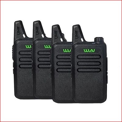 Transceptor portátil de 16 canais MINI WLN KD-C1 para comunicador de camarão Radio Walkie Talkie