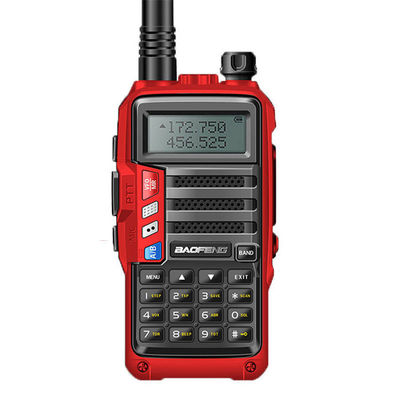 Rádio portátil VHF UHF 10km de longo alcance 5W portátil AS-53 BaoFeng Walkie Talkie