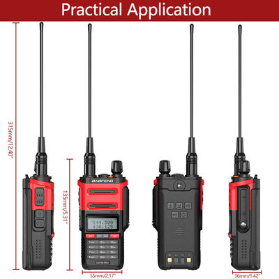 Radio móvel digital Walkie Talkie Baofeng BF UV 9R UV9R PRO IP68 Transceptor à prova d'água