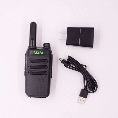 1-5KM Comunicação UHF 400-470MHz Rádio VHF DC3.7V Mini Walkie Talkie 2W/0.5W KD-C30