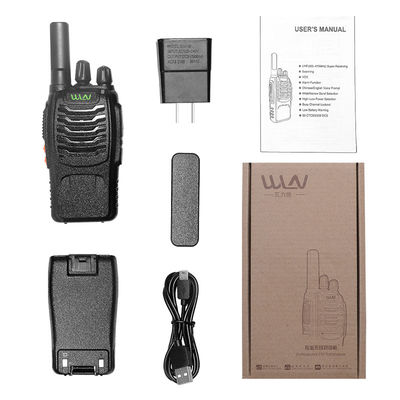 WLN KD-C888Pro 16 canais Walkie Talkie com 3-5KM Talk Range e 16 canais de armazenamento
