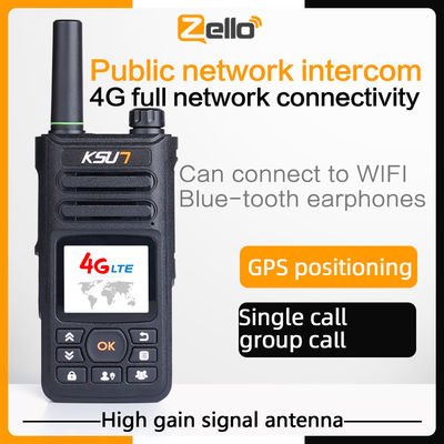 GPS Wi-Fi POC Network Walkie Talkie 4G POC Radio bidirecional com comunicação de longo alcance