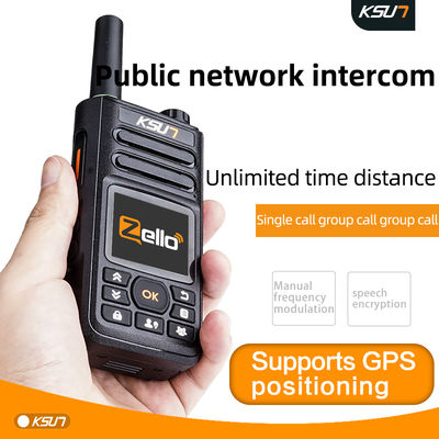 GPS Wi-Fi POC Network Walkie Talkie 4G POC Radio bidirecional com comunicação de longo alcance